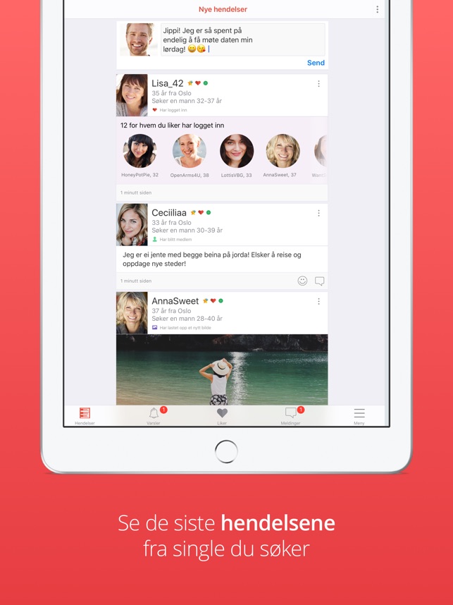 Du elsker datingside