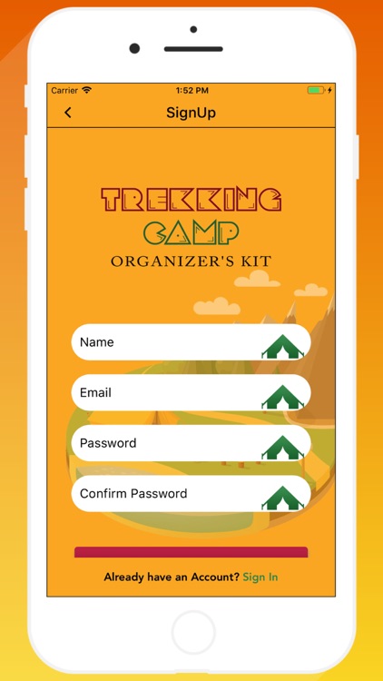 Trekking Camp Organizer's Kit