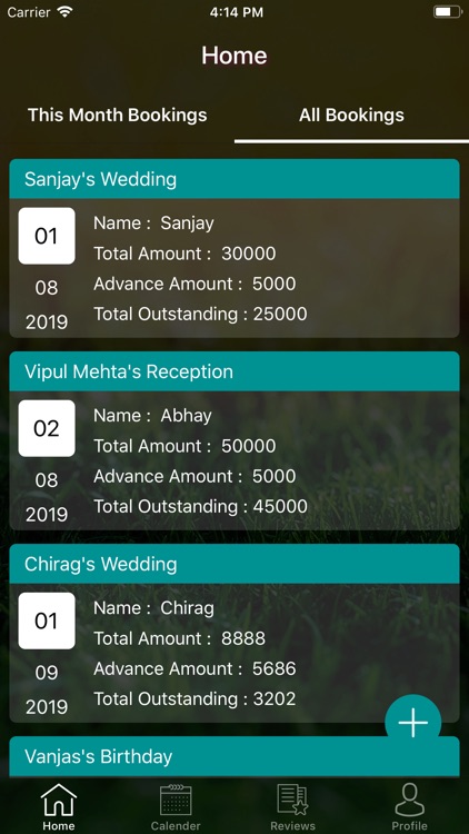 Party Plot Booking Manager screenshot-4