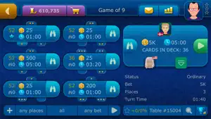 Online Sevens LiveGames screenshot 4