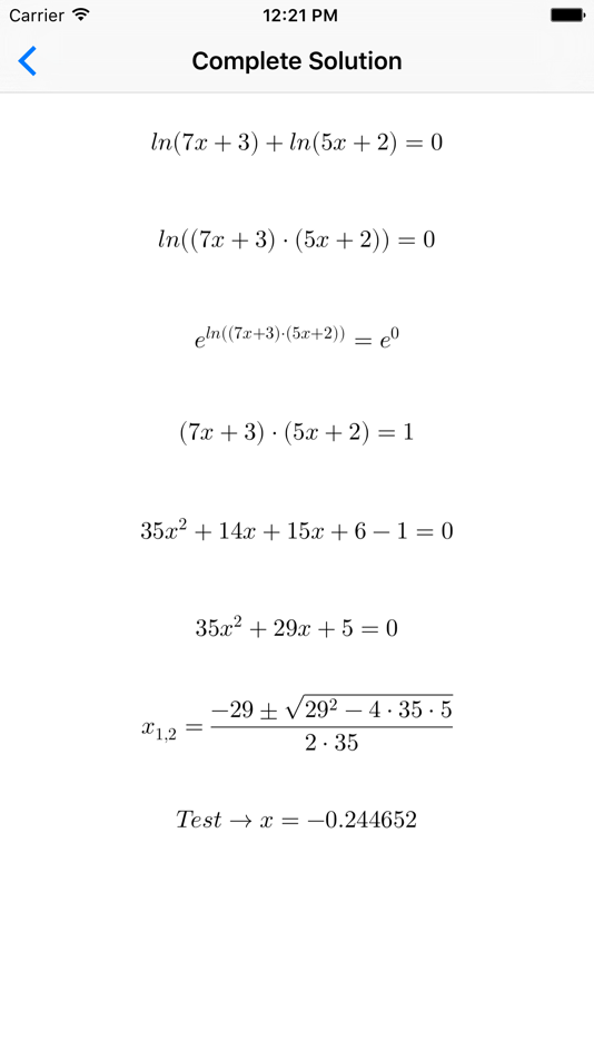 #5. Logarithms (iOS) By: Francesco Grassi