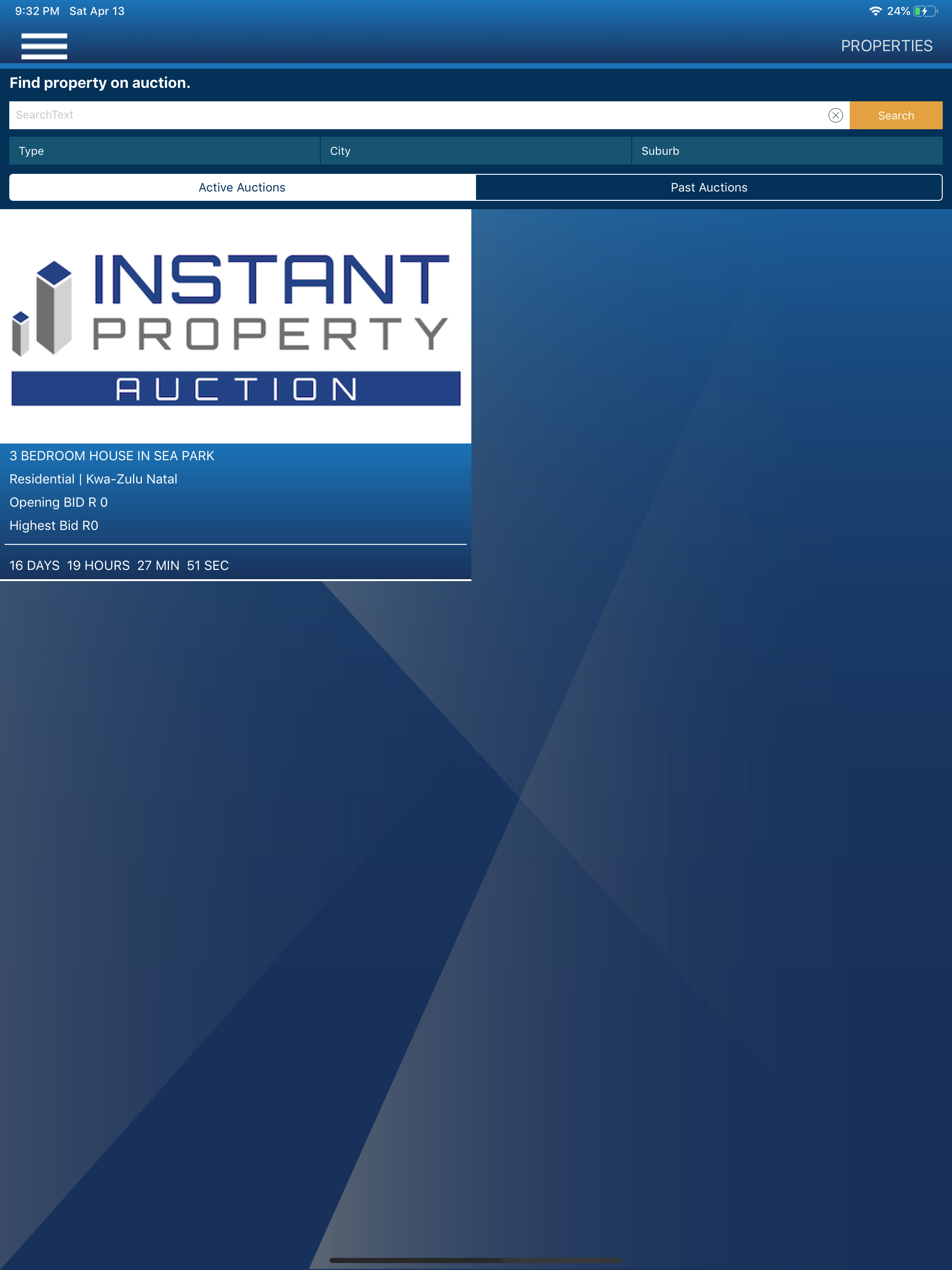 Instant Property Auction