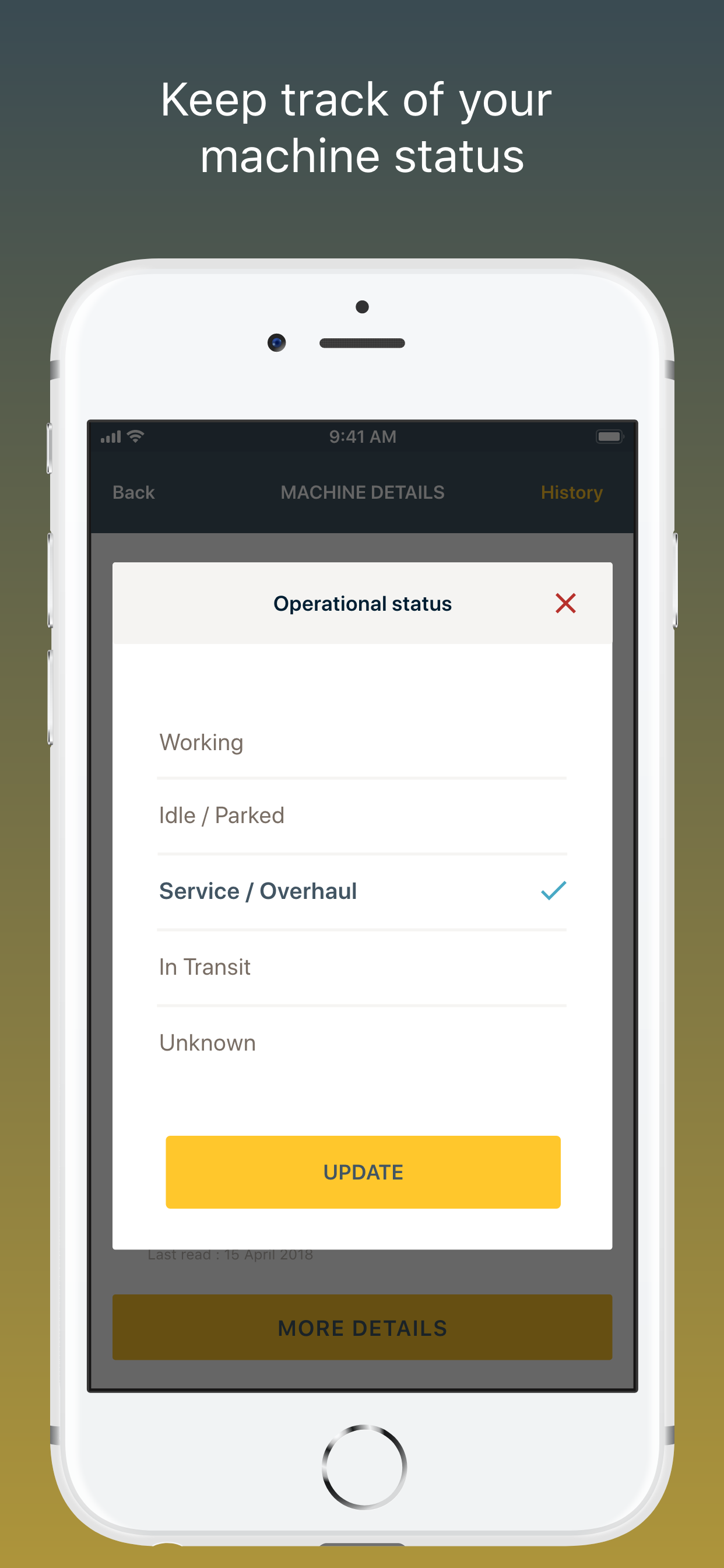 Epiroc FleetSync screenshot 5