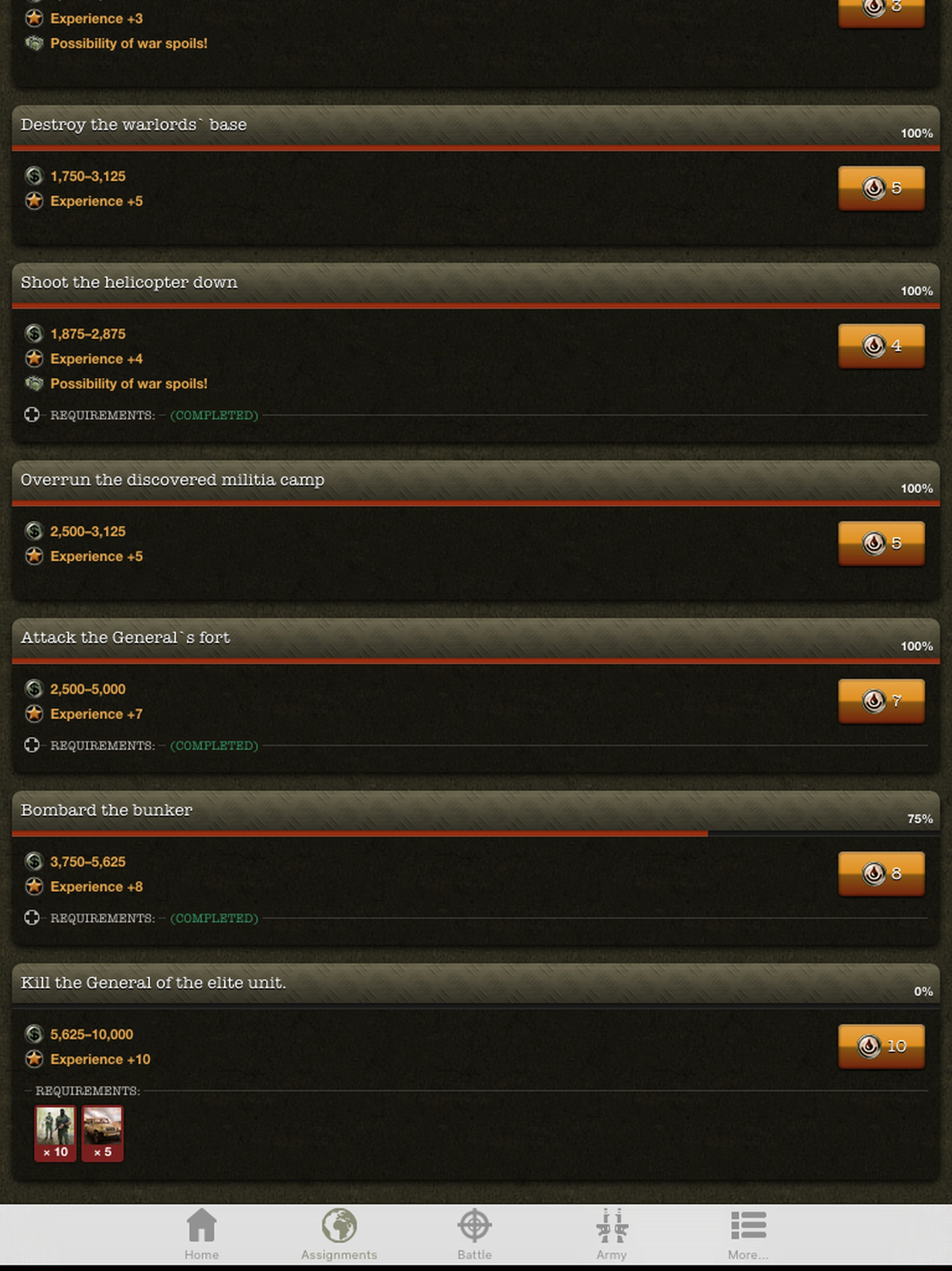 War Game Mobile screenshot 6