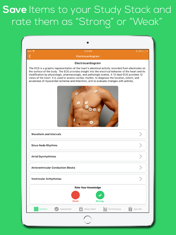 PT Content Master iPad screenshot 4 - Medical app
