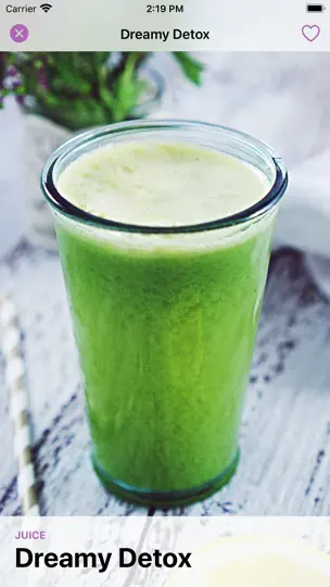 Capture d'écran de Jason Vale’s 3-Day Juice Diet sur iPhone 2