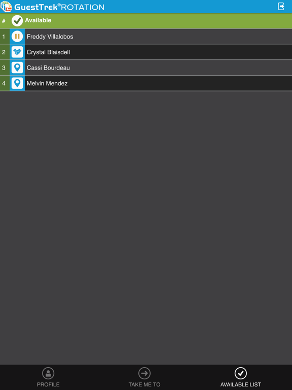 GuestTrek® Rotation iPad screenshot