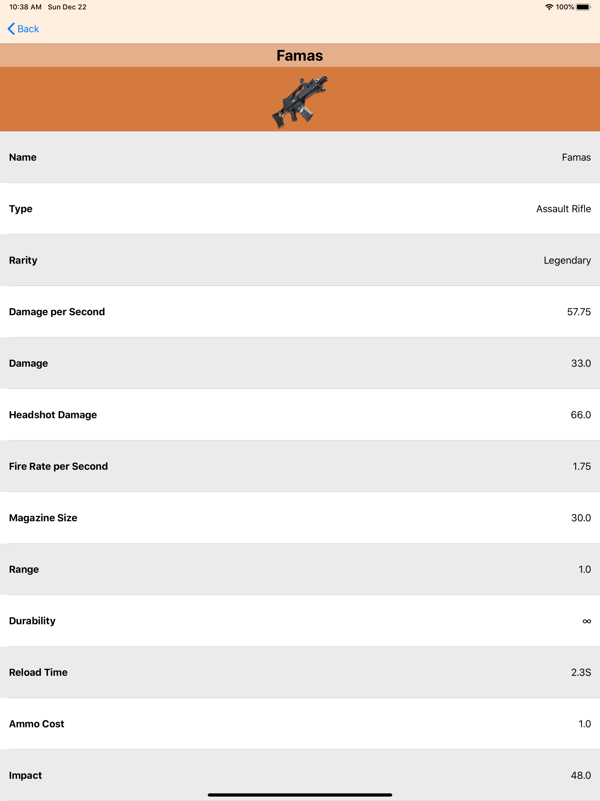 Gun Guide for Fortnite screenshot 4