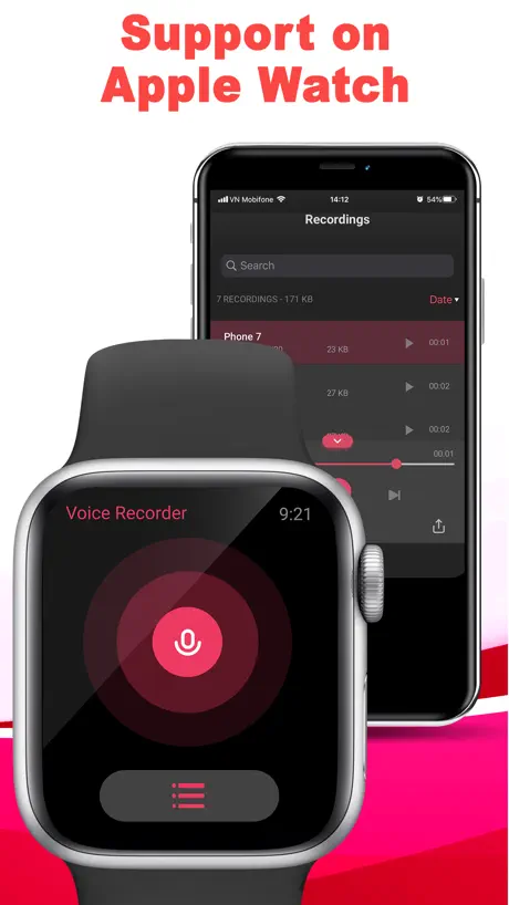 Voice Recorder Plus App