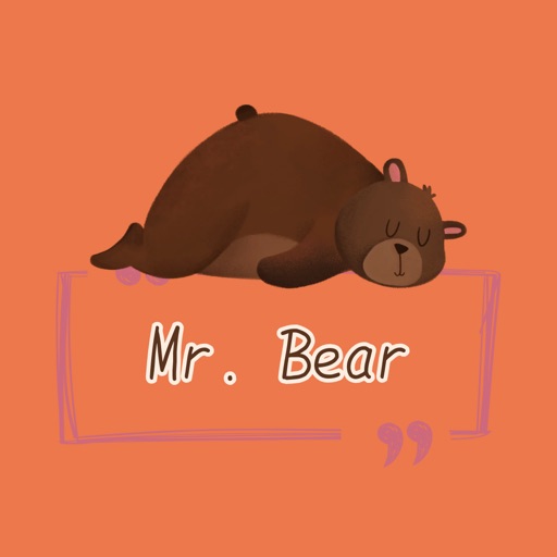 Mr. Bear Stickers