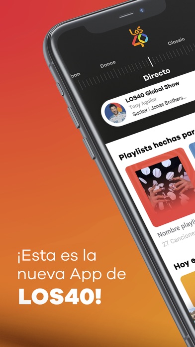 LOS40 Dance Screenshot