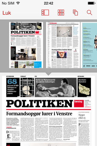 Politiken e-avisen screenshot 2