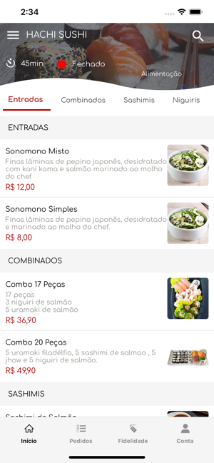 Hachi Sushi Delivery(圖2)-速報App