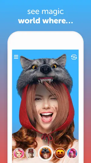 Selfish - Funny Face Masks screenshot 1