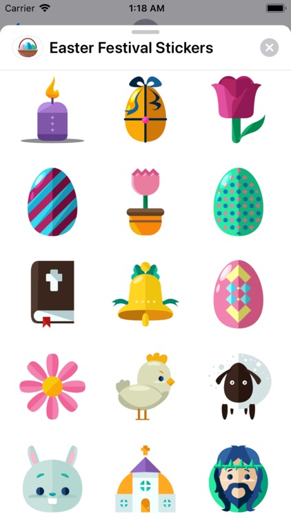 Easter Festival Stickers