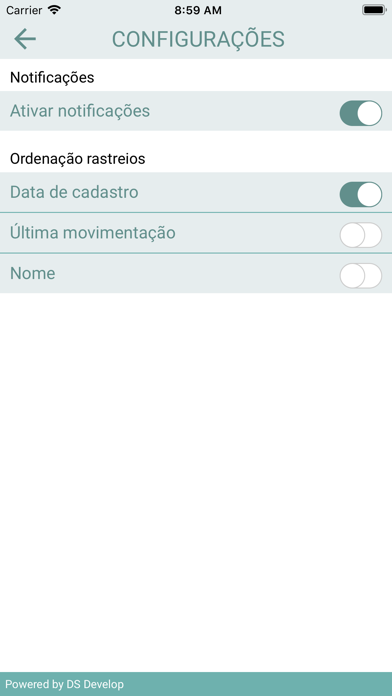 Rastreio Fácil Screenshot