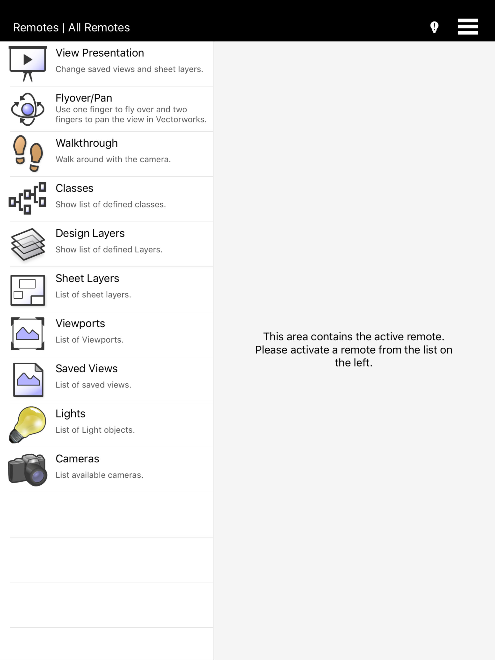 Vectorworks Remote