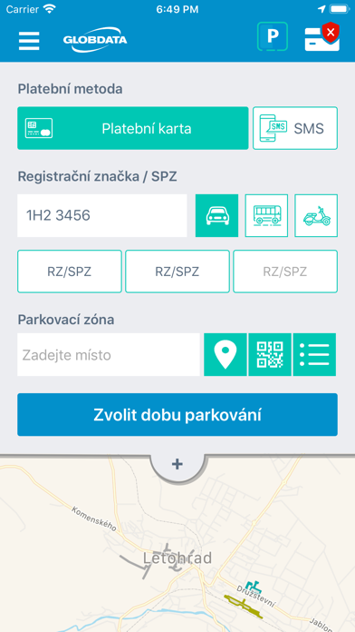 ParkSimply Letohrad screenshot 2