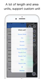 planimeter for map measure iphone screenshot 3