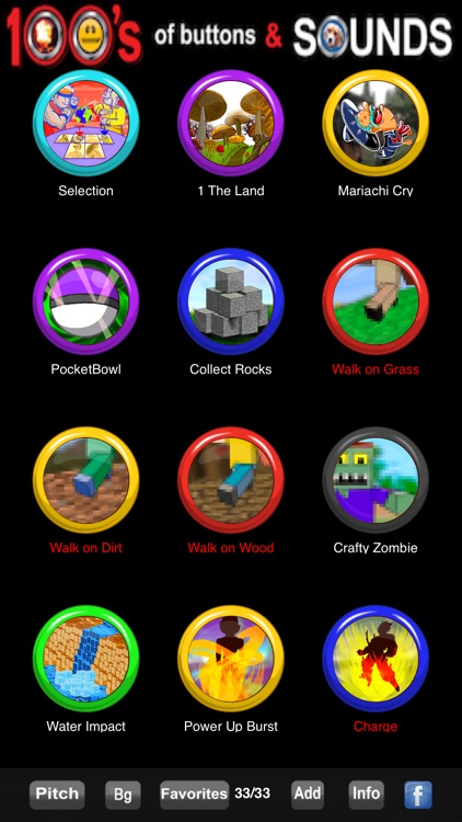 100's of Buttons & Sounds Pro