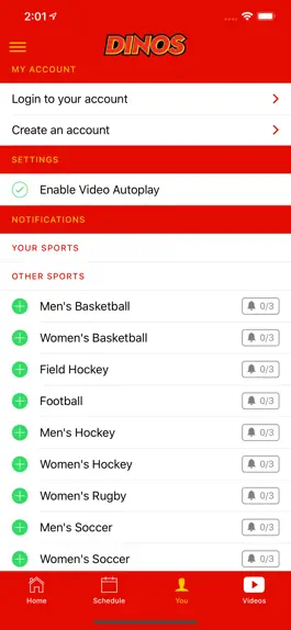 Game screenshot UCalgary Dinos hack