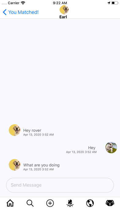 pawSpace iPhone screenshot 6 - Social Networking app