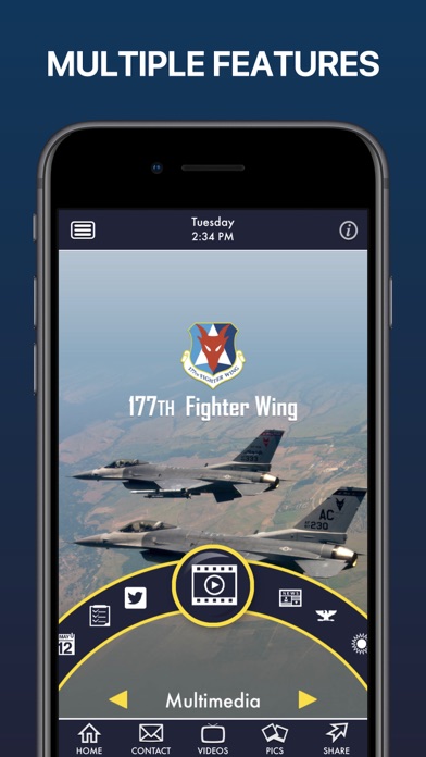 Screenshot 2 of 177th Fighter Wing App