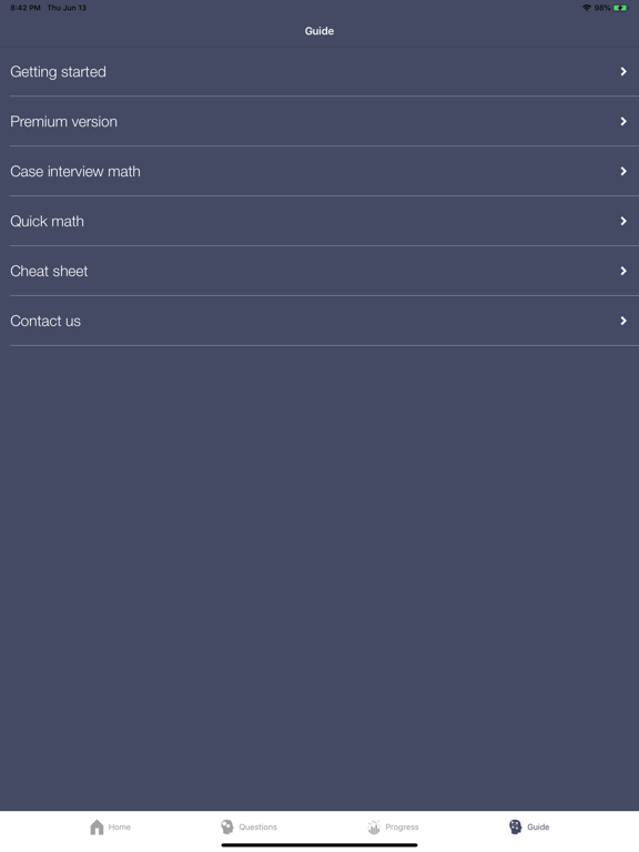 Staymece Math iPad screenshot 5 - Business app