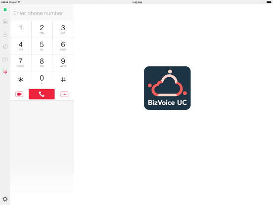 Screenshot #4 pour BizVoice UC for iPad