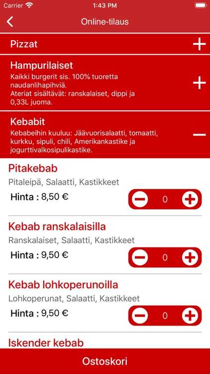 Ravintola Special Burger