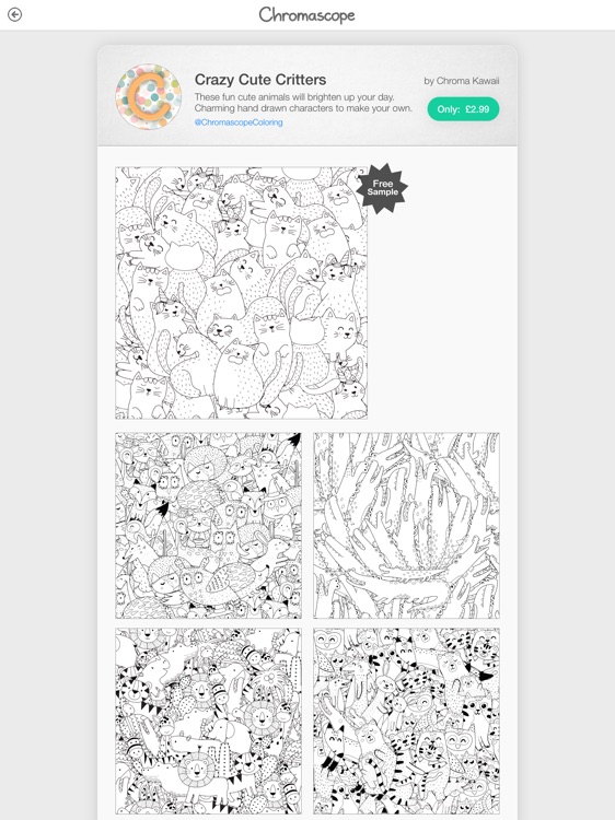 Chromascope: Coloring Books screenshot-4