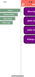 Wire Calculator screenshot #5 for iPhone