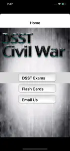 DSST Civil War Prep screenshot #2 for iPhone