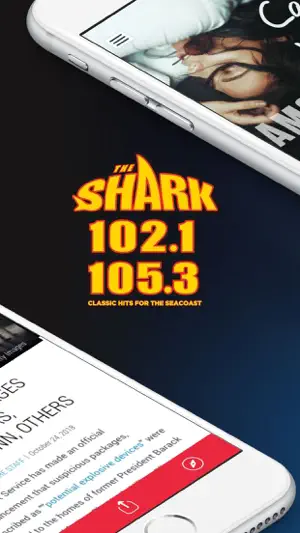 102.1 & 105.3 The Shark Radio screenshot 2