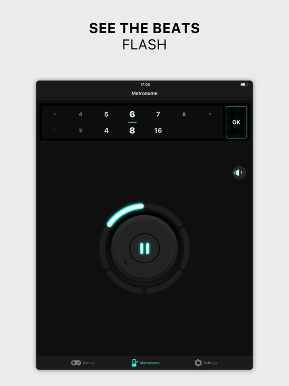 Metronome Pro - Beat & Tempo iPad screenshot 4 - Music app
