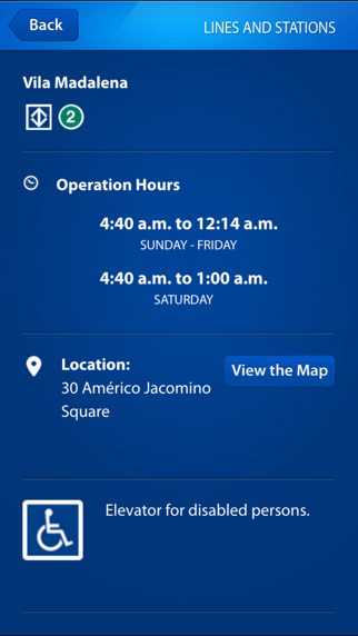 Metrô de São Paulo Oficial iPhone screenshot 5