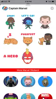 How to cancel & delete captain marvel stickers 3