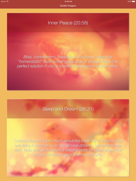 Screenshot #5 pour Guided Imagery Meditations