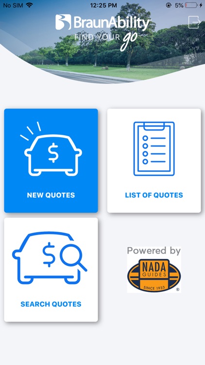 BraunAbility - NADA App