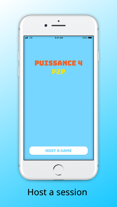 Screenshot #3 pour Puissance 4 P2P