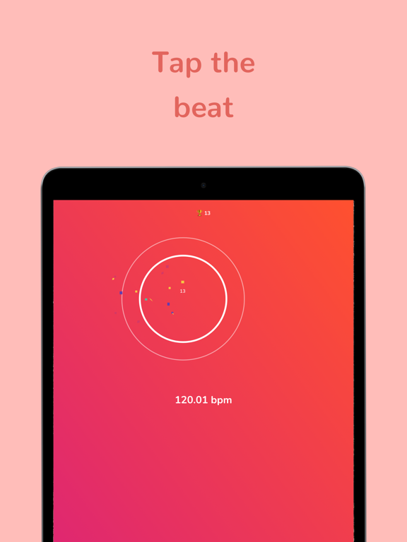 Screenshot #4 pour bpm - Tap Tempo Counter + Game