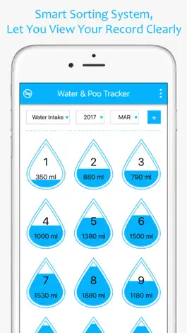 Game screenshot Water Reminder & Poo Tracker apk