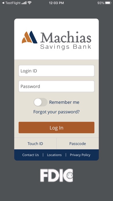 Machias Savings Bank Screenshot