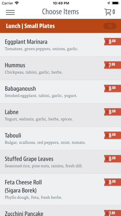 How to cancel & delete Cafe Mediterranean from iphone & ipad 3