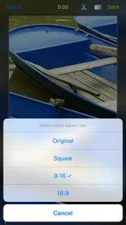 video zoom! - apply zoom, crop iphone screenshot 4