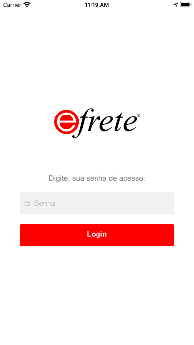 e-frete app screenshot 3