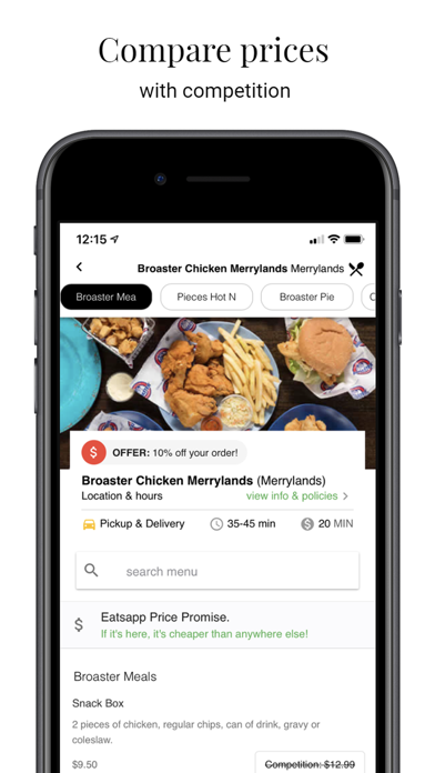 Eatsapp Food Delivery Screenshot