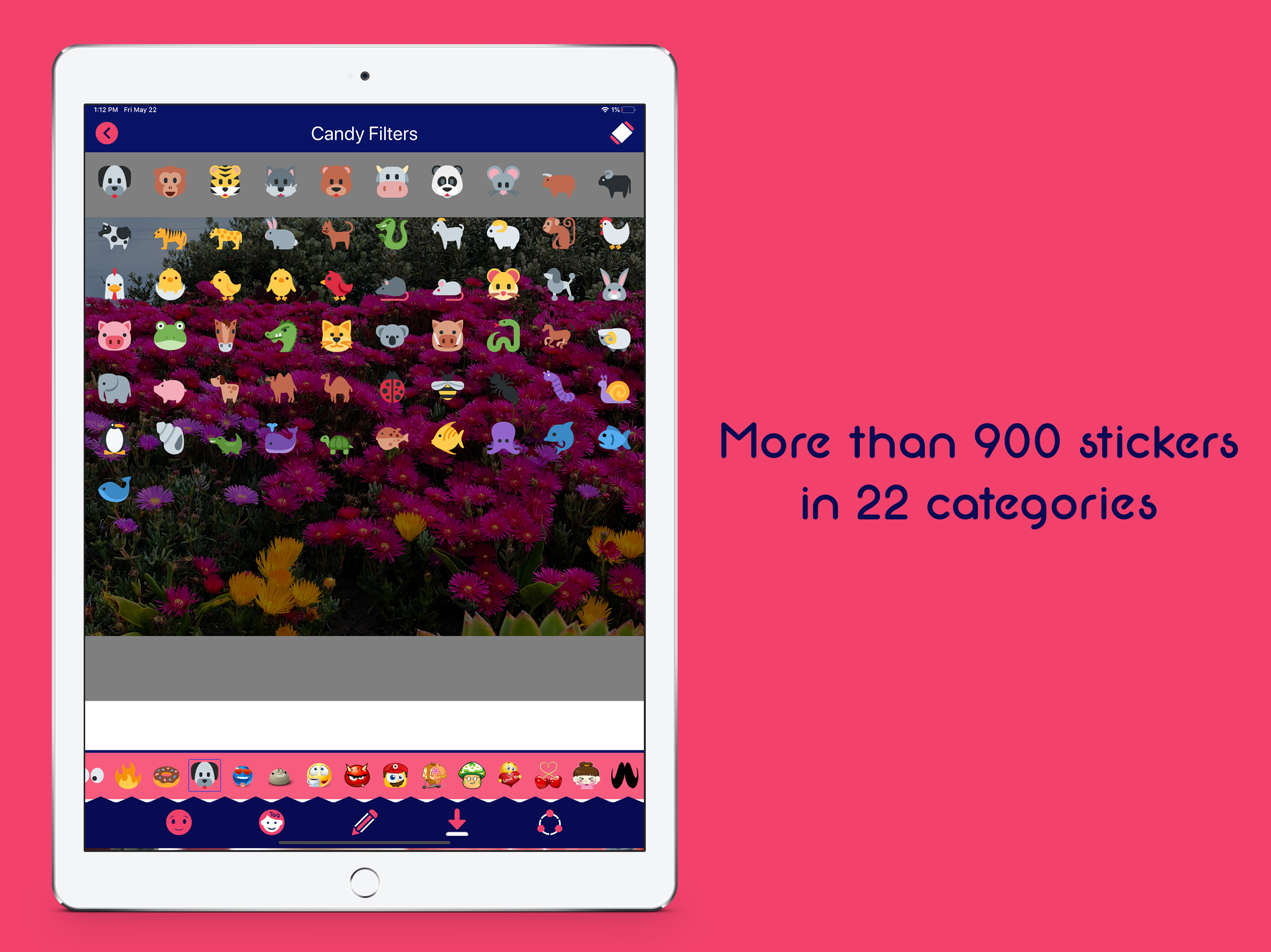 Candy Photo Filters & Stickers