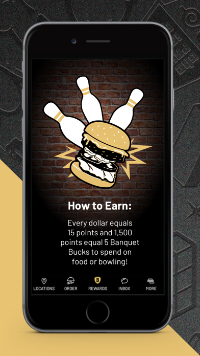 The Banquet Rewards iPhone screenshot 3 - Food & Drink app