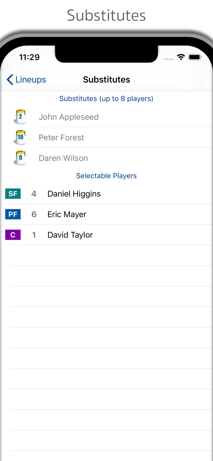 LineupMovie for Basketball